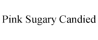 PINK SUGARY CANDIED
