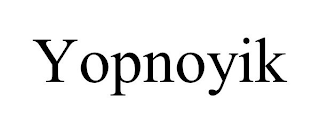 YOPNOYIK