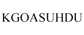 KGOASUHDU
