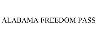 ALABAMA FREEDOM PASS