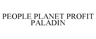 PEOPLE PLANET PROFIT PALADIN