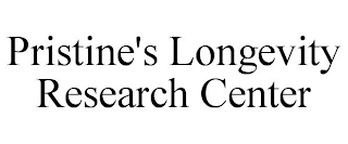 PRISTINE'S LONGEVITY RESEARCH CENTER