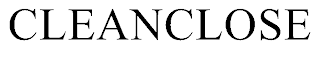 CLEANCLOSE