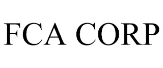 FCA CORP