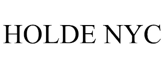 HOLDE NYC