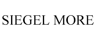 SIEGEL MORE