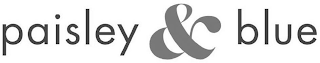 PAISLEY & BLUE