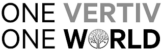 ONE VERTIV ONE WORLD