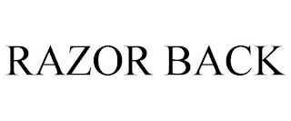 RAZOR BACK