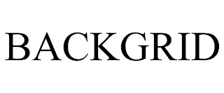 BACKGRID