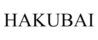 HAKUBAI