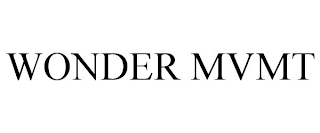 WONDER MVMT