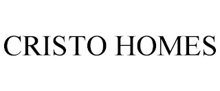 CRISTO HOMES