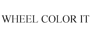 WHEEL COLOR IT