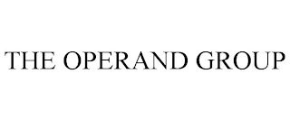 THE OPERAND GROUP