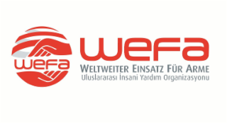 WEFA WEFA WELTWEITER EINSATZ FÜR ARME ULUSLARARASI INSANI YARDIM ORGANIZASYONU