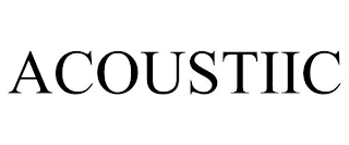 ACOUSTIIC