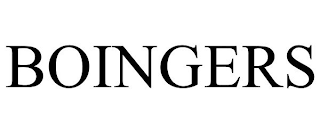 BOINGERS