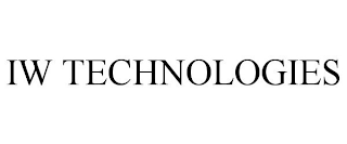IW TECHNOLOGIES