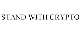 STAND WITH CRYPTO