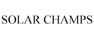SOLAR CHAMPS