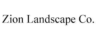 ZION LANDSCAPE CO.