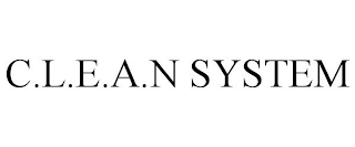 C.L.E.A.N SYSTEM
