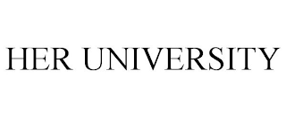 HER UNIVERSITY