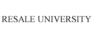 RESALE UNIVERSITY