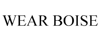 WEAR BOISE