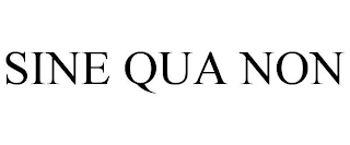 SINE QUA NON