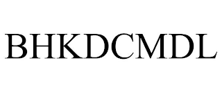 BHKDCMDL