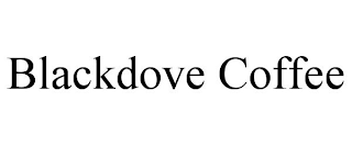 BLACKDOVE COFFEE