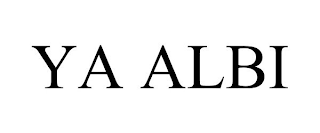 YA ALBI