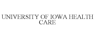 UNIVERSITY OF IOWA HEALTH CARE