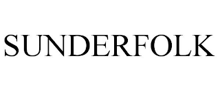 SUNDERFOLK