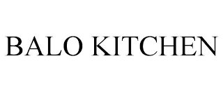 BALO KITCHEN