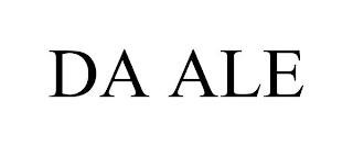 DA ALE