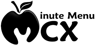 MINUTE MENU CX