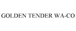 GOLDEN TENDER WA-CO