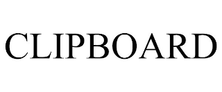 CLIPBOARD