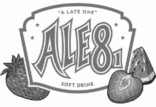 "A LATE ONE" ALE81 SOFT DRINK