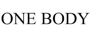ONE BODY
