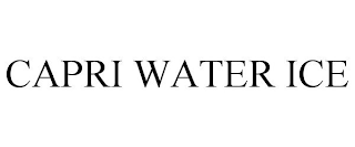 CAPRI WATER ICE
