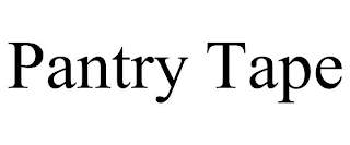 PANTRY TAPE