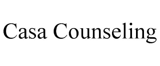 CASA COUNSELING