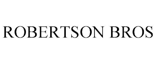 ROBERTSON BROS