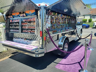 "MOBILE DELIGHTS SWEETS AND TREATS" AND "THE OFFICIAL EVENT FOOD TRUCK"