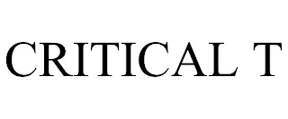 CRITICAL T