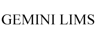 GEMINI LIMS